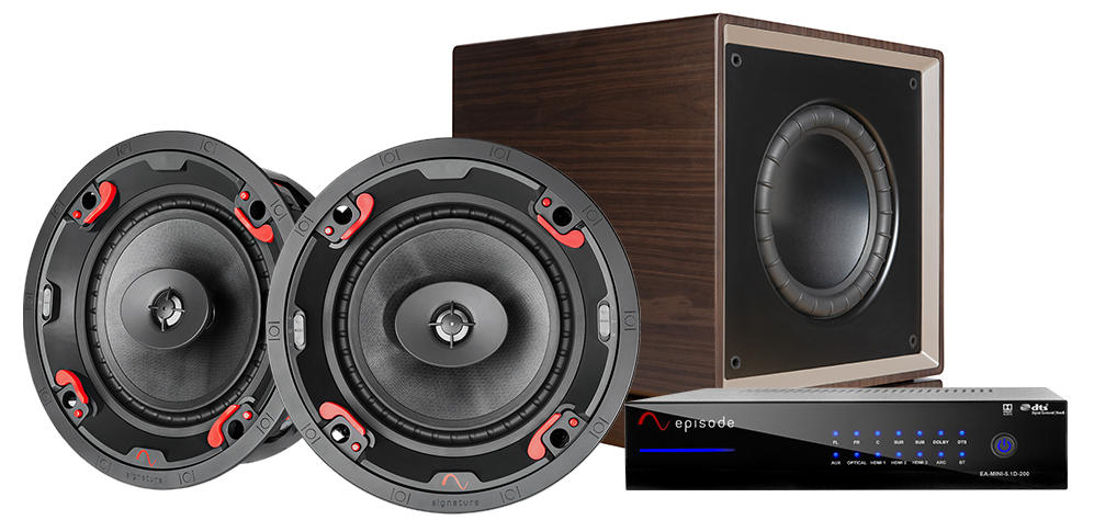 Episode Surround Sound System for Living Rooms Episode Surround Sound System for Living Rooms